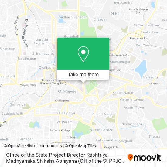 Office of the State Project Director Rashtriya Madhyamika Shiksha Abhiyana map