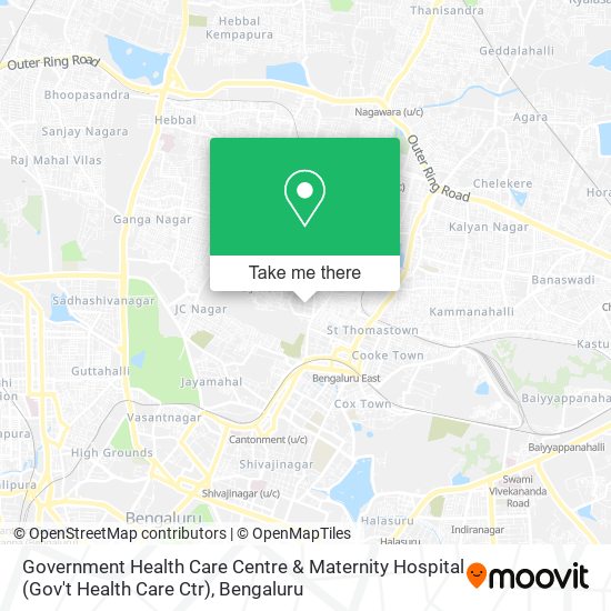 Government Health Care Centre & Maternity Hospital (Gov't Health Care Ctr) map