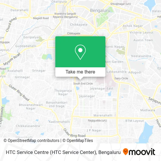 HTC Service Centre (HTC Service Center) map