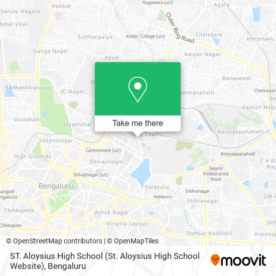 ST. Aloysius High School (St. Aloysius High School Website) map