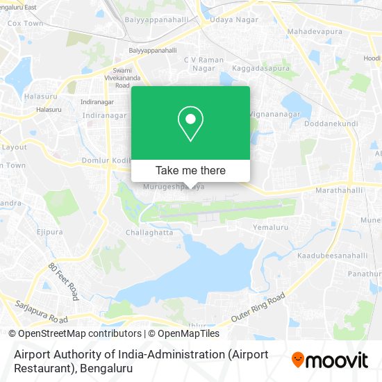 Airport Authority of India-Administration (Airport Restaurant) map