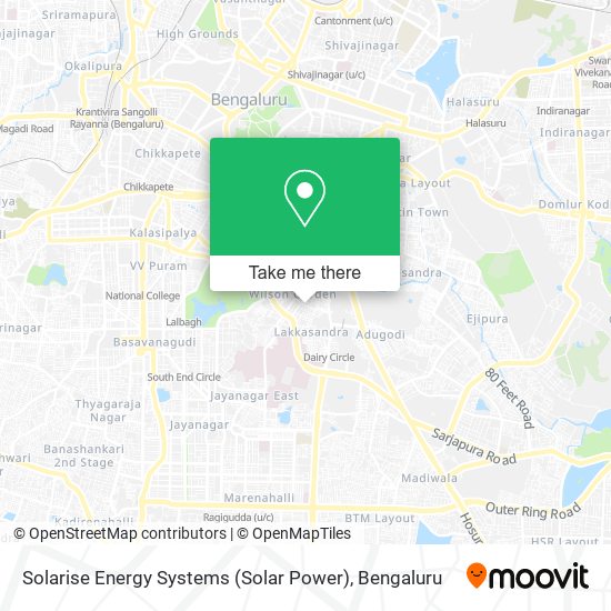 Solarise Energy Systems (Solar Power) map