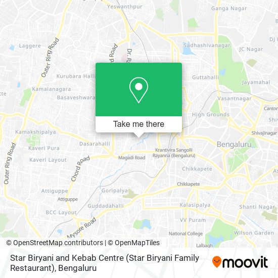 Star Biryani and Kebab Centre (Star Biryani Family Restaurant) map