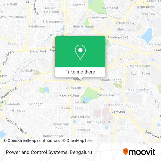 Power and Control Systems map