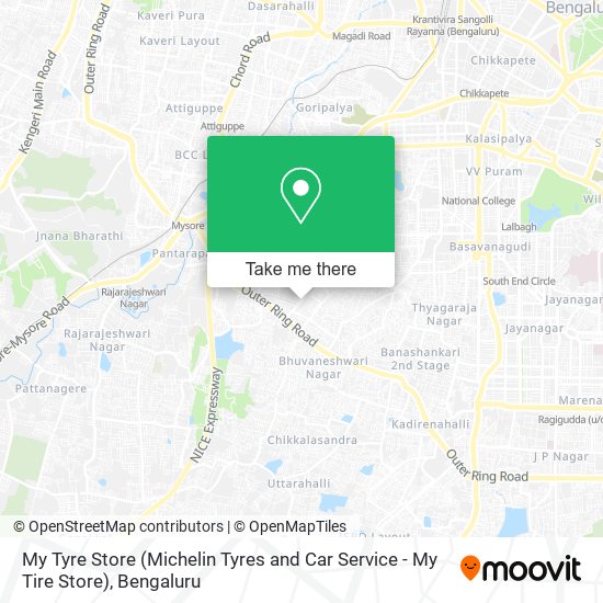 My Tyre Store (Michelin Tyres and Car Service - My Tire Store) map