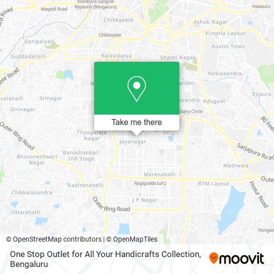One Stop Outlet for All Your Handicrafts Collection map