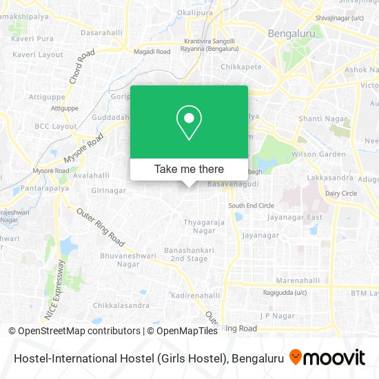 Hostel-International Hostel (Girls Hostel) map