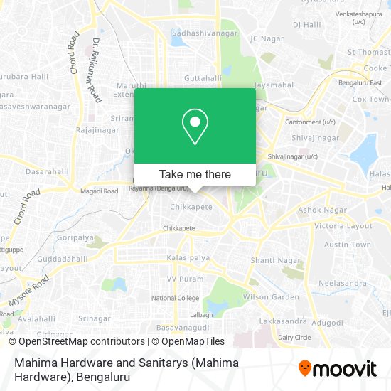 Mahima Hardware and Sanitarys map