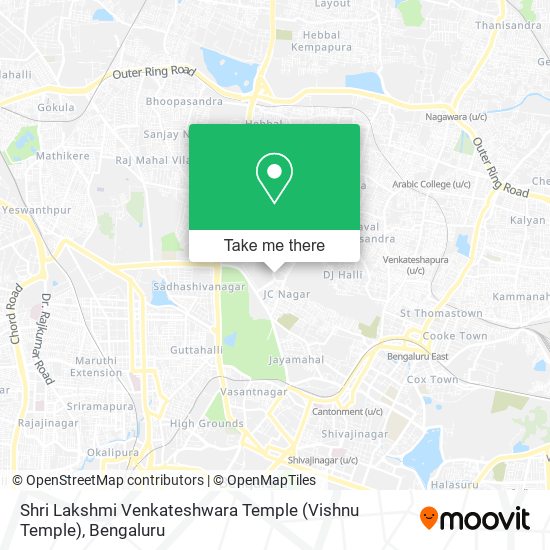 Shri Lakshmi Venkateshwara Temple (Vishnu Temple) map