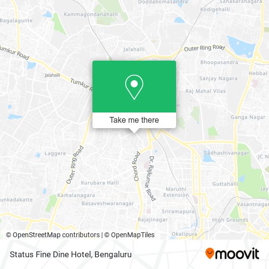 Status Fine Dine Hotel map