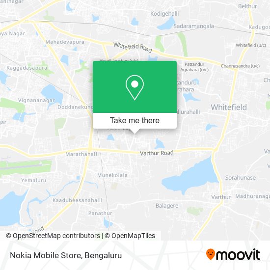 Nokia Mobile Store map