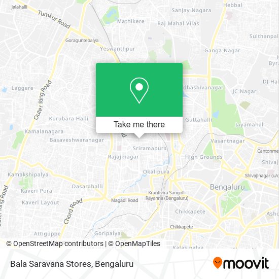 Bala Saravana Stores map
