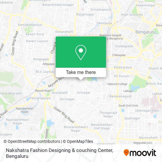 Nakshatra Fashion Designing & couching Center map