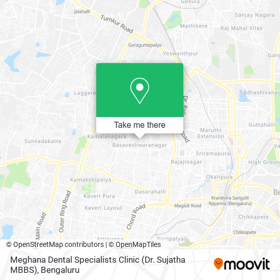 Meghana Dental Specialists Clinic (Dr. Sujatha MBBS) map