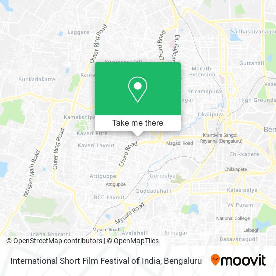 International Short Film Festival of India map