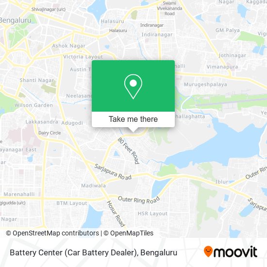 Battery Center (Car Battery Dealer) map