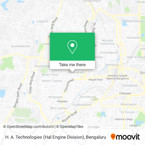 H. A. Technologies (Hal Engine Division) map
