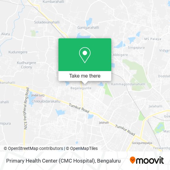 Primary Health Center (CMC Hospital) map