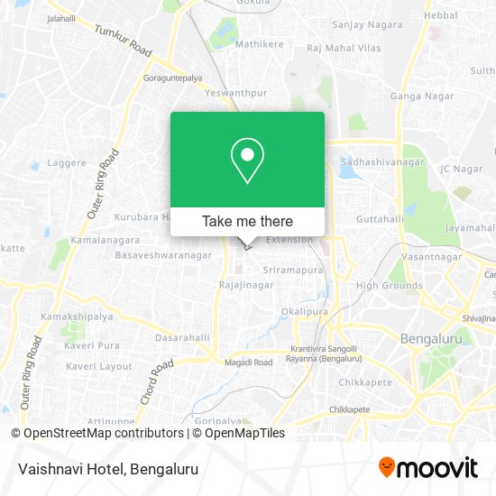 Vaishnavi Hotel map