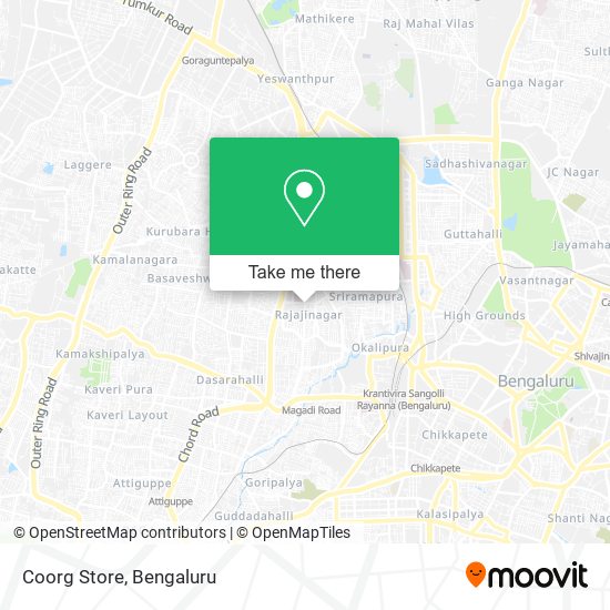 Coorg Store map