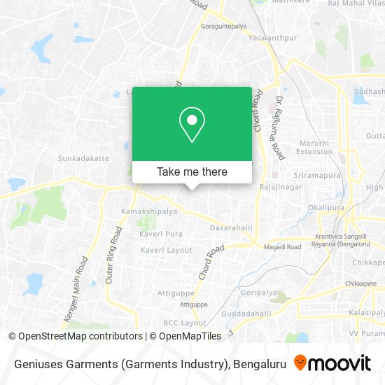 Geniuses Garments (Garments Industry) map