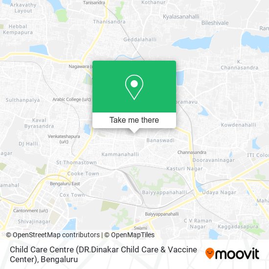 Child Care Centre (DR.Dinakar Child Care & Vaccine Center) map