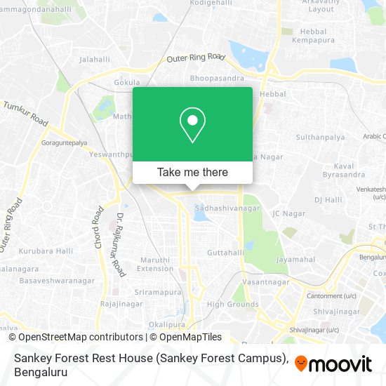 Sankey Forest Rest House (Sankey Forest Campus) map