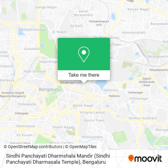 Sindhi Panchayati Dharmshala Mandir (Sindhi Panchayati Dharmasala Temple) map