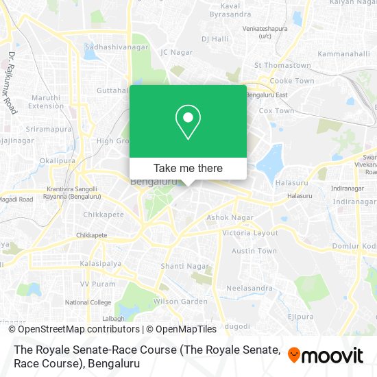 The Royale Senate-Race Course map