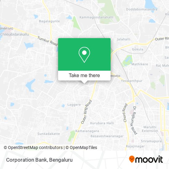 Corporation Bank map