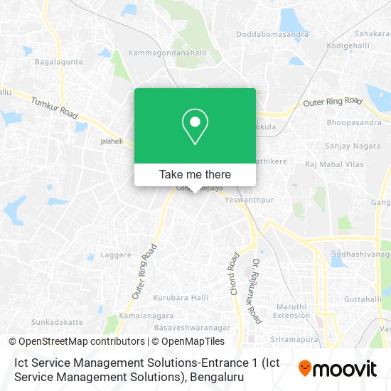 Ict Service Management Solutions-Entrance 1 map