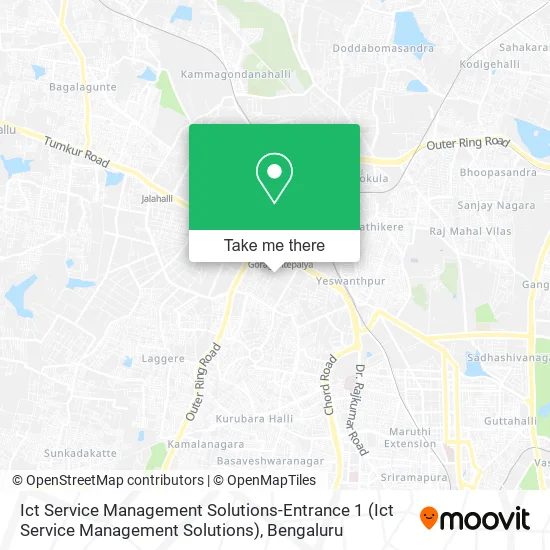 Ict Service Management Solutions-Entrance 1 map