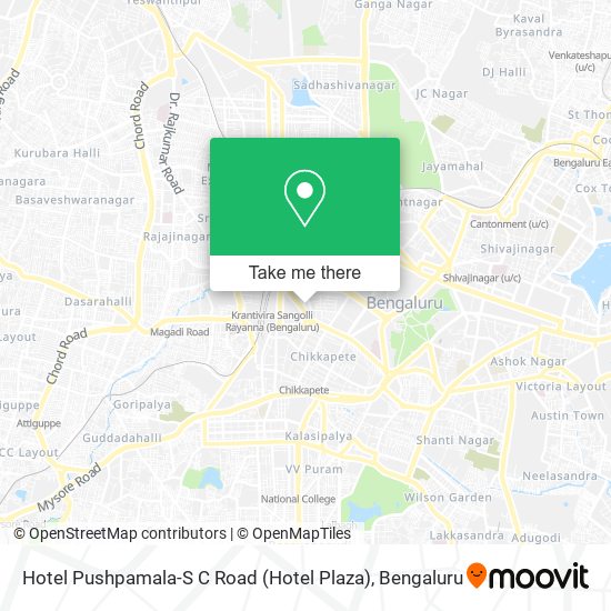Hotel Pushpamala-S C Road (Hotel Plaza) map