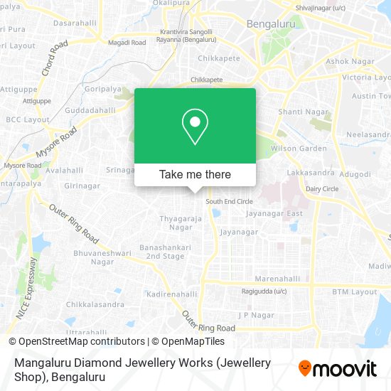 Mangaluru Diamond Jewellery Works (Jewellery Shop) map