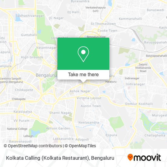 Kolkata Calling (Kolkata Restaurant) map