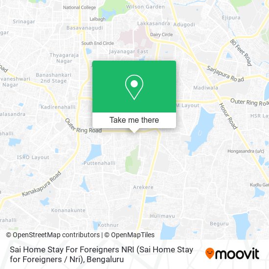 Sai Home Stay For Foreigners NRI (Sai Home Stay for Foreigners / Nri) map