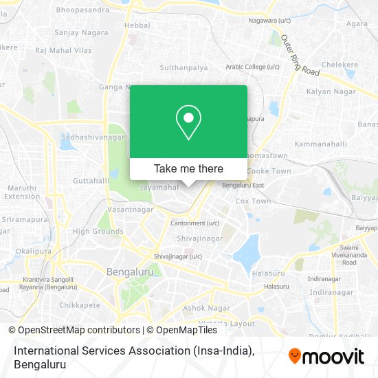 International Services Association (Insa-India) map