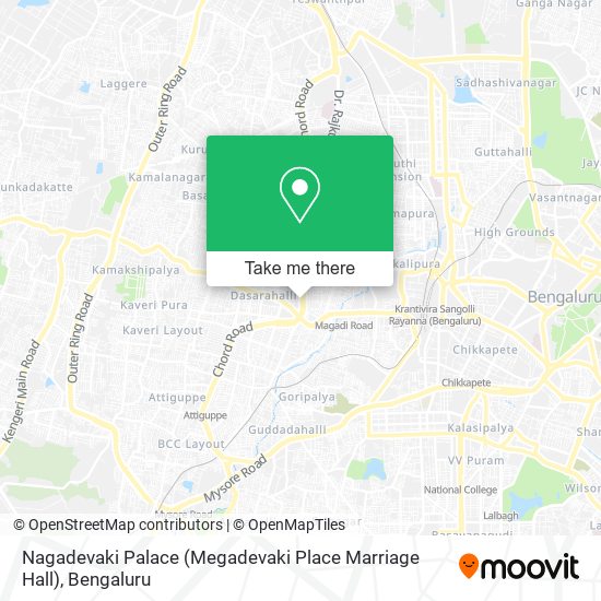 Nagadevaki Palace (Megadevaki Place Marriage Hall) map