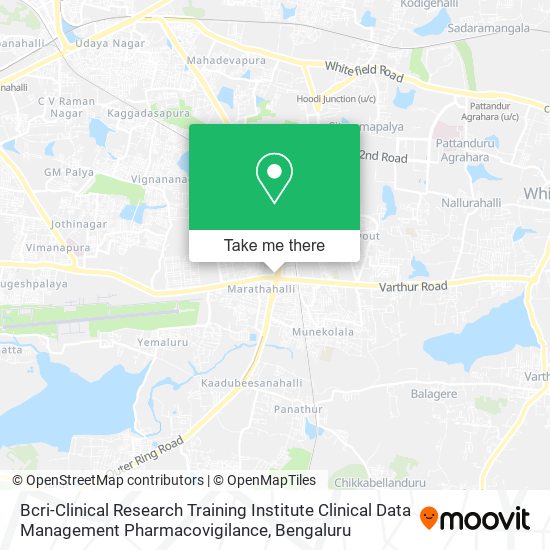 Bcri-Clinical Research Training Institute Clinical Data Management Pharmacovigilance map