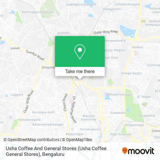 Usha Coffee And General Stores map