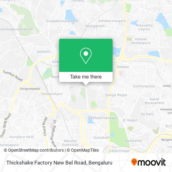 Thickshake Factory New Bel Road map