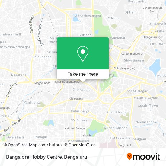 Bangalore Hobby Centre map