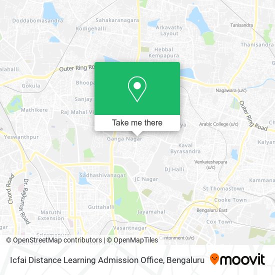 Icfai Distance Learning Admission Office map