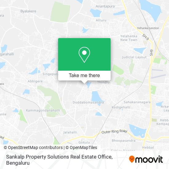 Sankalp Property Solutions Real Estate Office map
