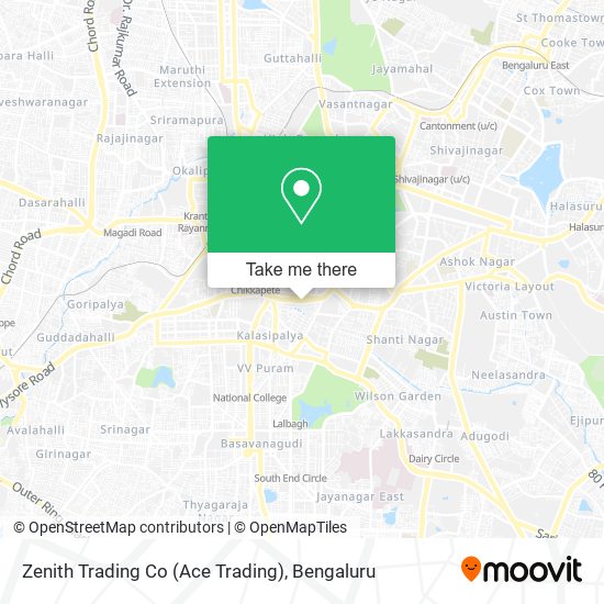 Zenith Trading Co (Ace Trading) map