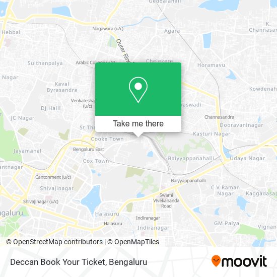 Deccan Book Your Ticket map