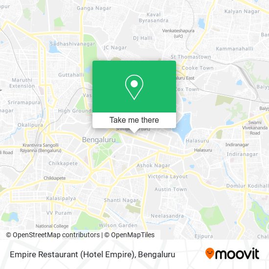 Empire Restaurant (Hotel Empire) map