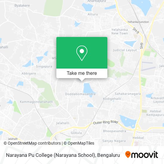 Narayana Pu College (Narayana School) map