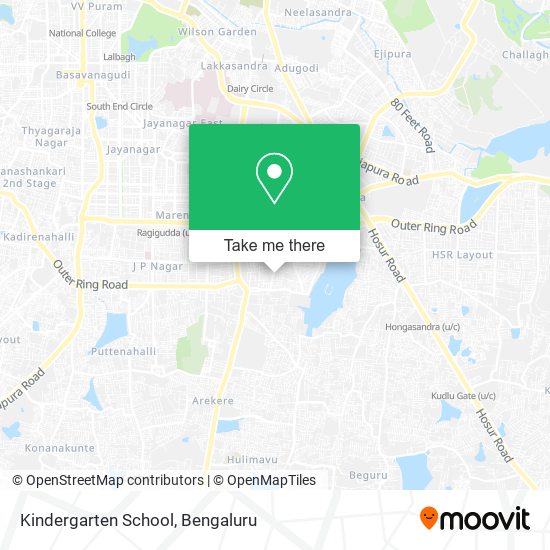 Kindergarten School map