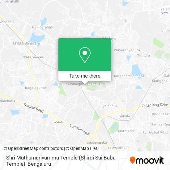 Shri Muthumariyamma Temple (Shirdi Sai Baba Temple) map